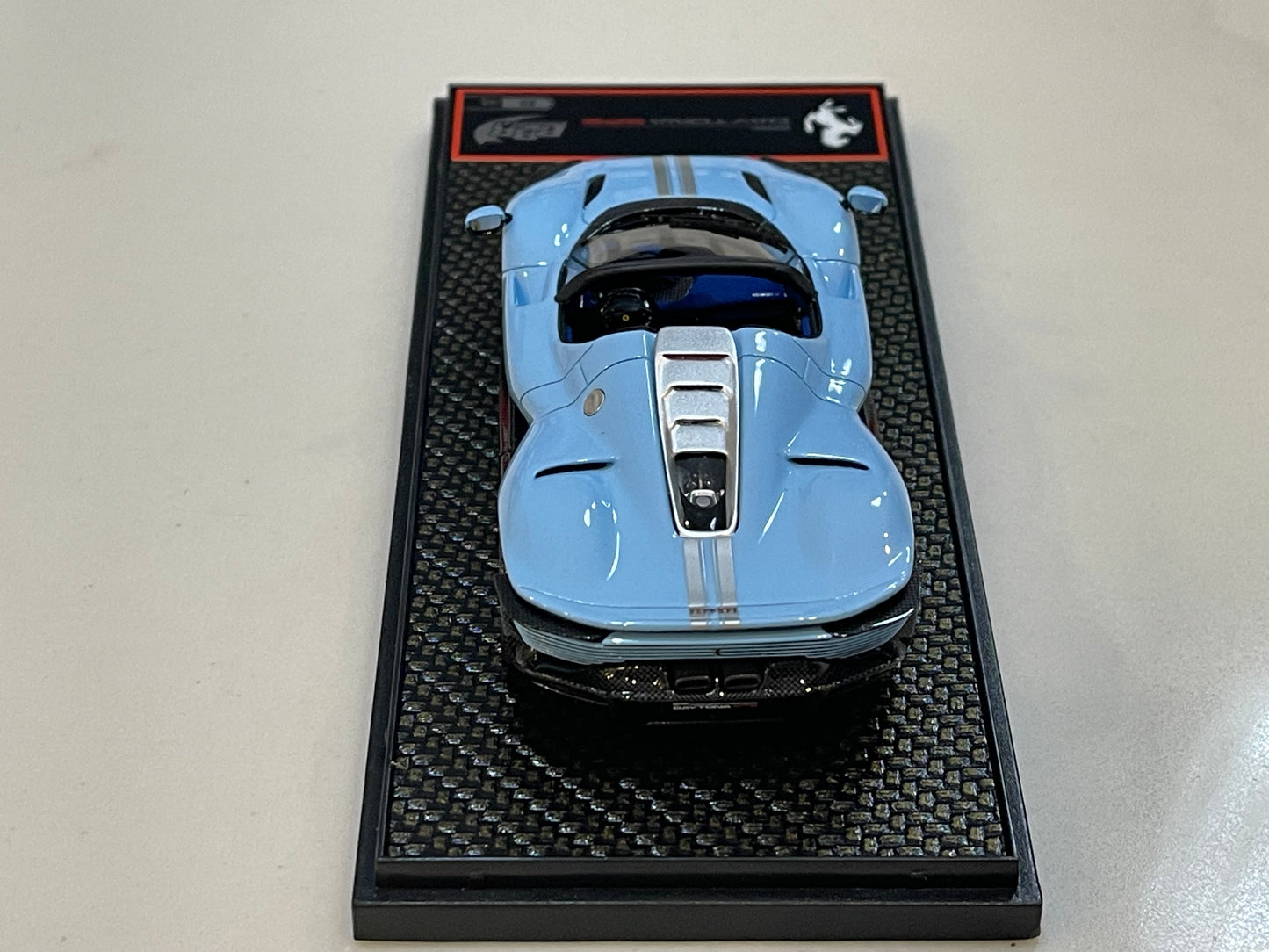 BBR 1/43 Ferrari SP3 Daytona 2023 Azzurro La Plata BBRC267APST