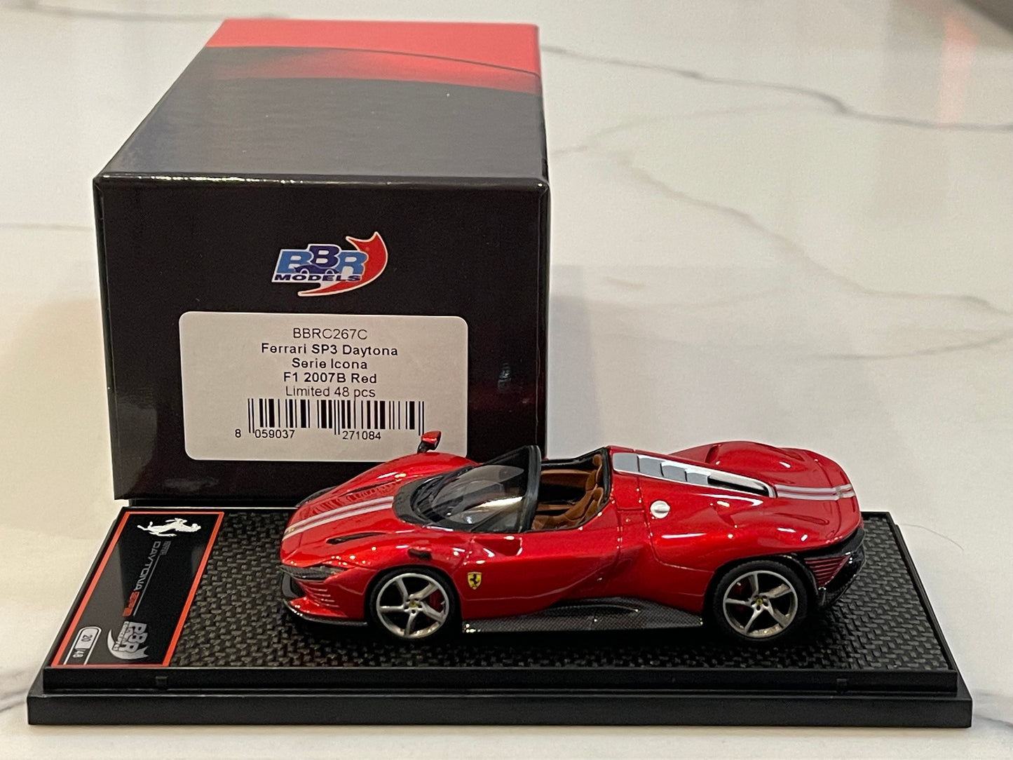 BBR 1/43 Ferrari SP3 Daytona 2023 F1 2007B Red BBRC267C