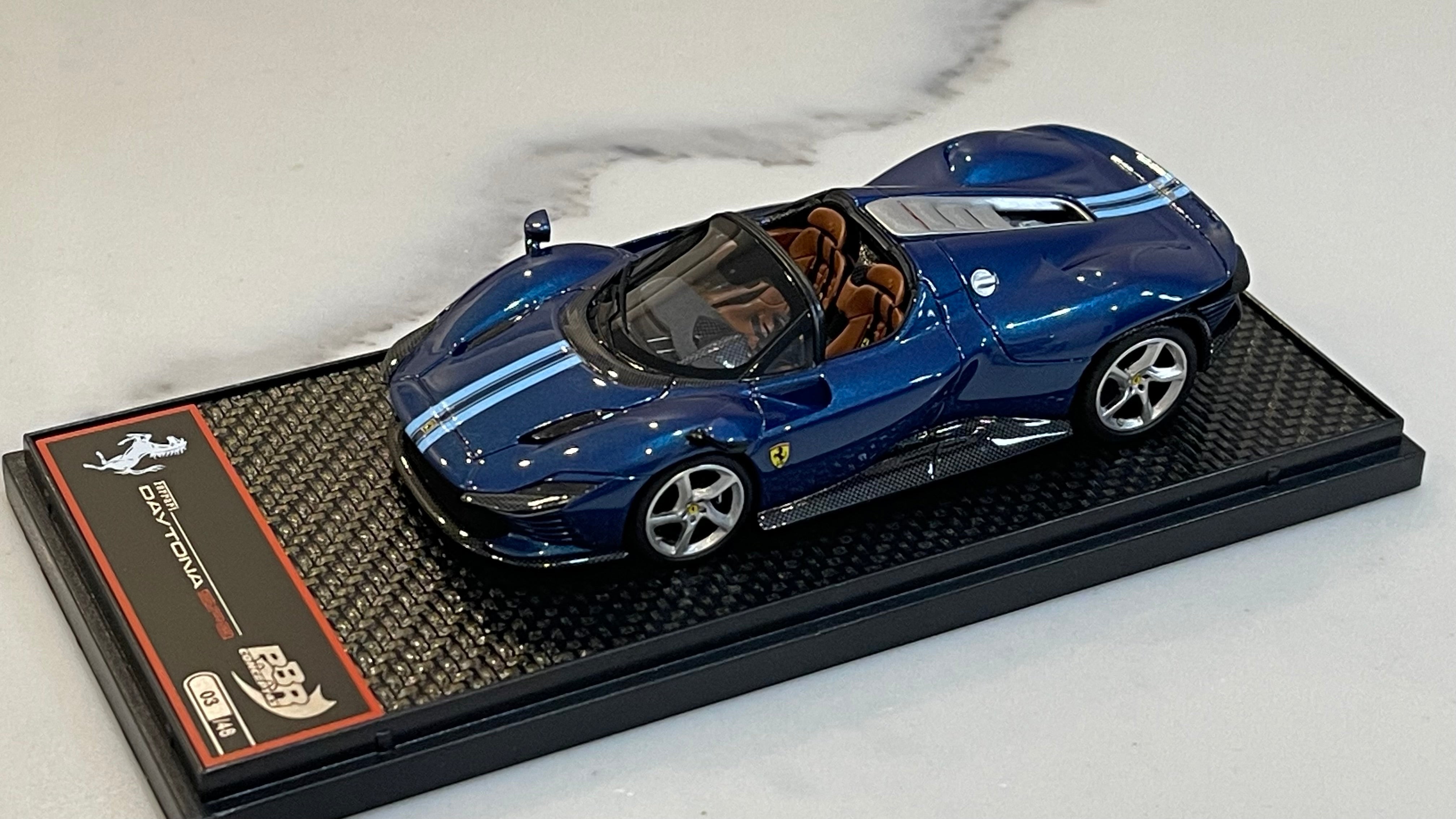 BBR 1/43 Ferrari SP3 Daytona 2023 Blu Abu Dhabi BBRC267F