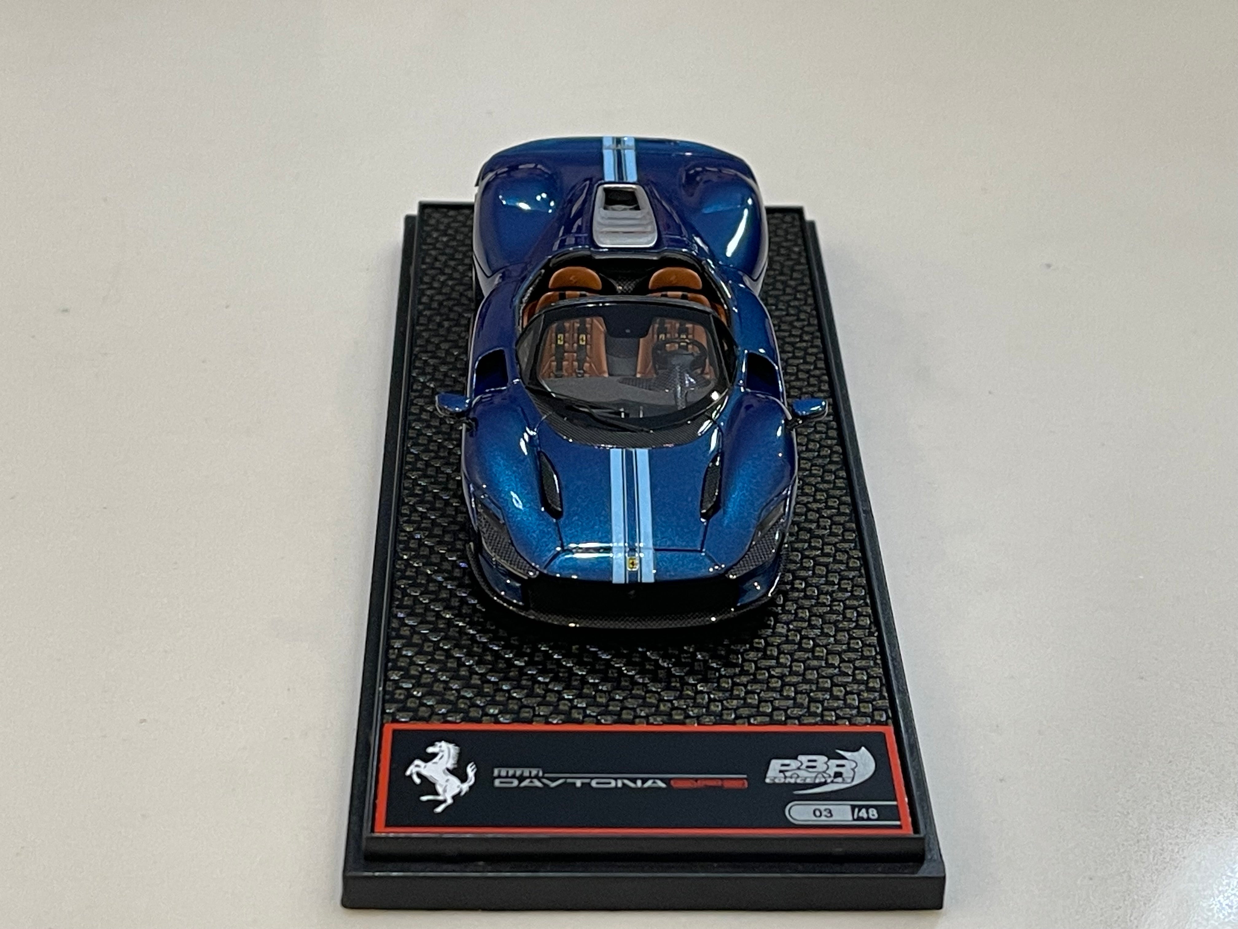 BBR 1/43 Ferrari SP3 Daytona 2023 Blu Abu Dhabi BBRC267F