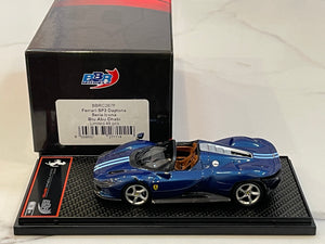 BBR 1/43 Ferrari SP3 Daytona 2023 Blu Abu Dhabi BBRC267F