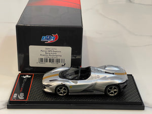 BBR 1/43 Ferrari SP3 Daytona 2023 Argento Nurburgring BBRC267G