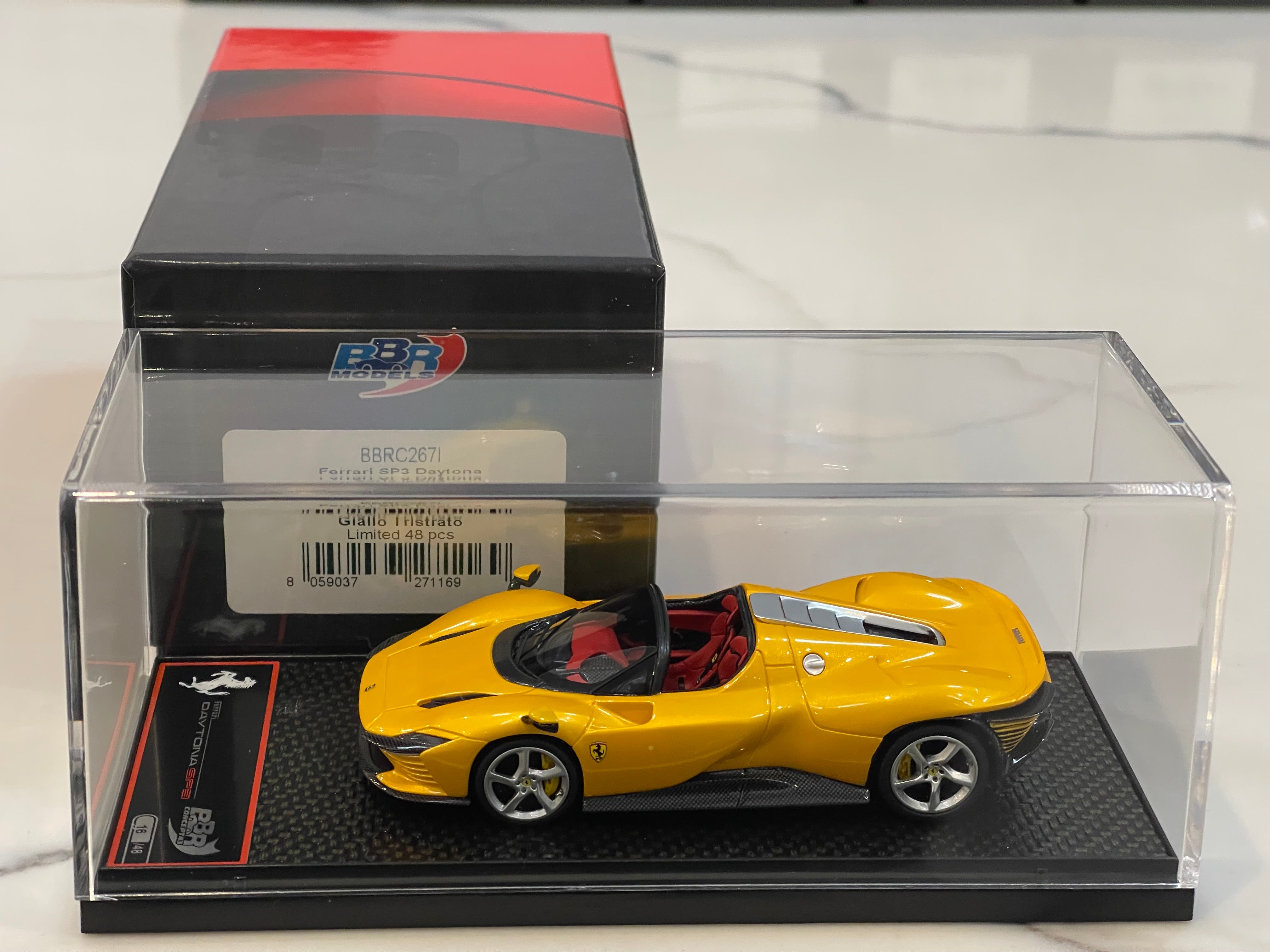 BBR 1/43 Ferrari SP3 Daytona 2023 Giallo Tristrato BBRC267I