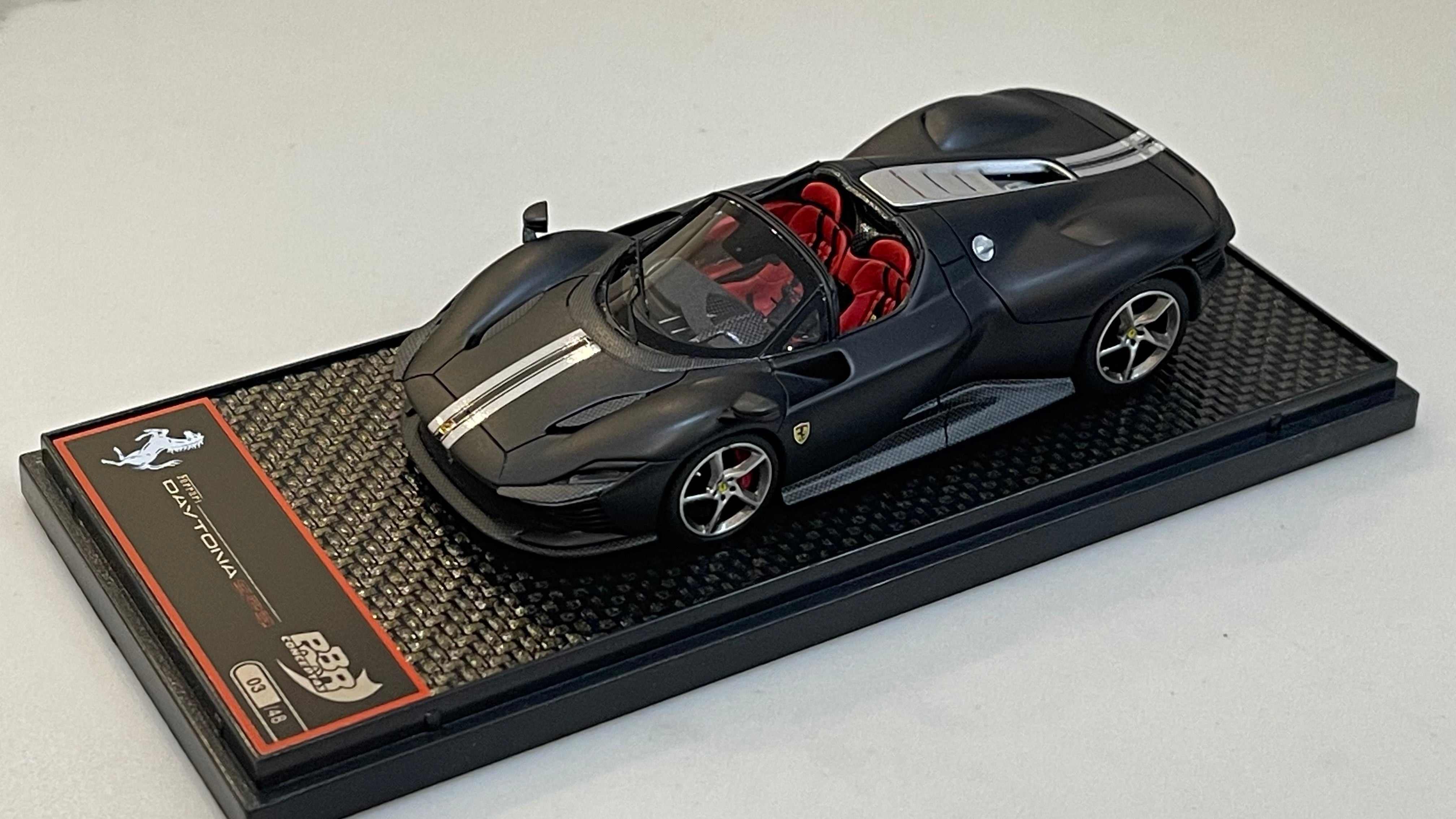 BBR 1/43 Ferrari SP3 Daytona 2023 Matt Black BBRC267S6