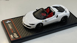 BBR 1/43 Ferrari 296 GTS 2021 Bianco Cervino BBRC268B