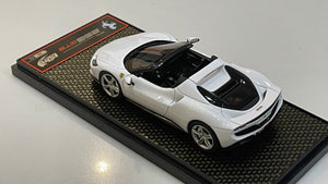 BBR 1/43 Ferrari 296 GTS 2021 Bianco Cervino BBRC268B2