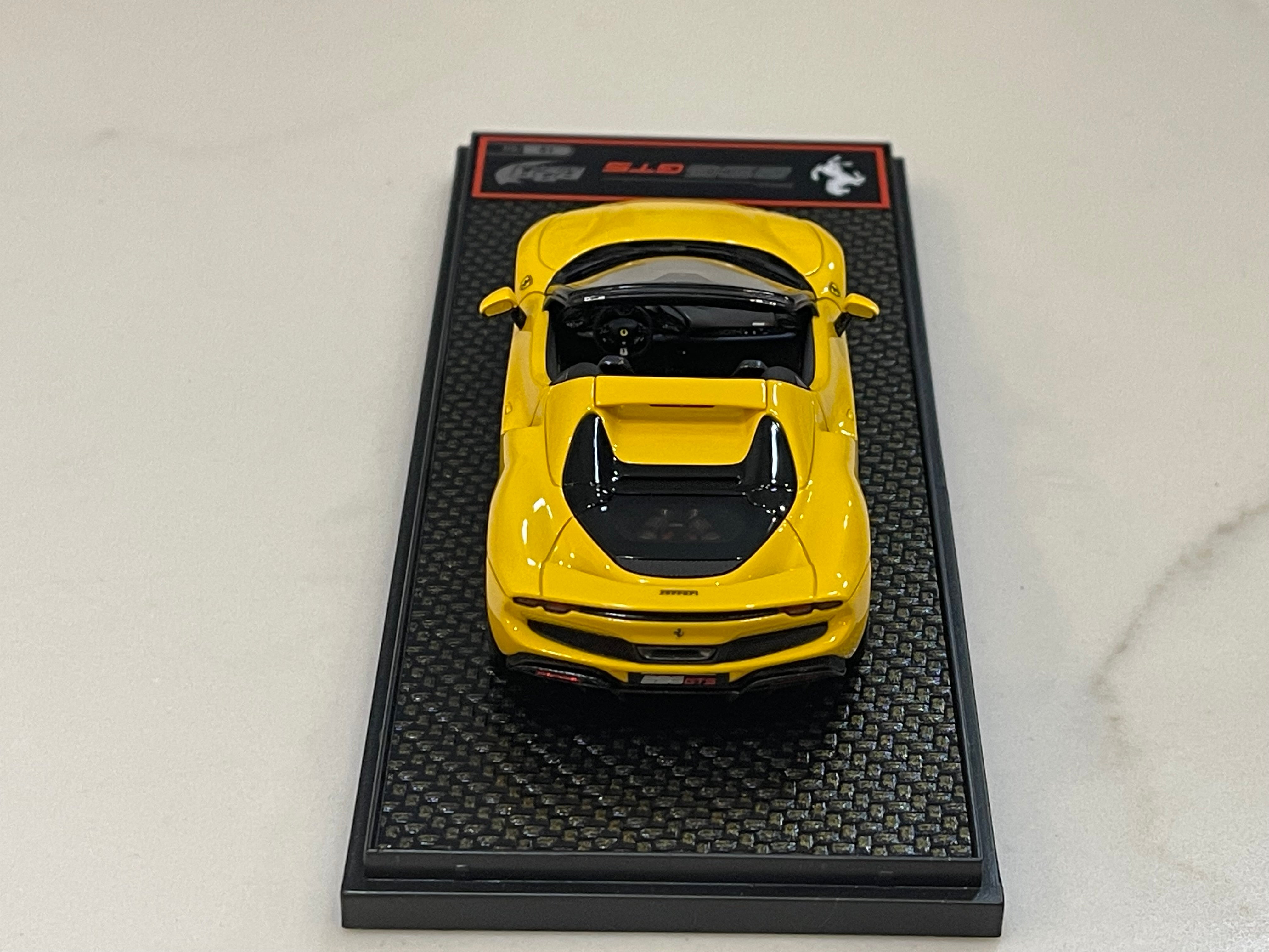 BBR 1/43 Ferrari 296 GTS 2021 Giallo Modena BBRC268C