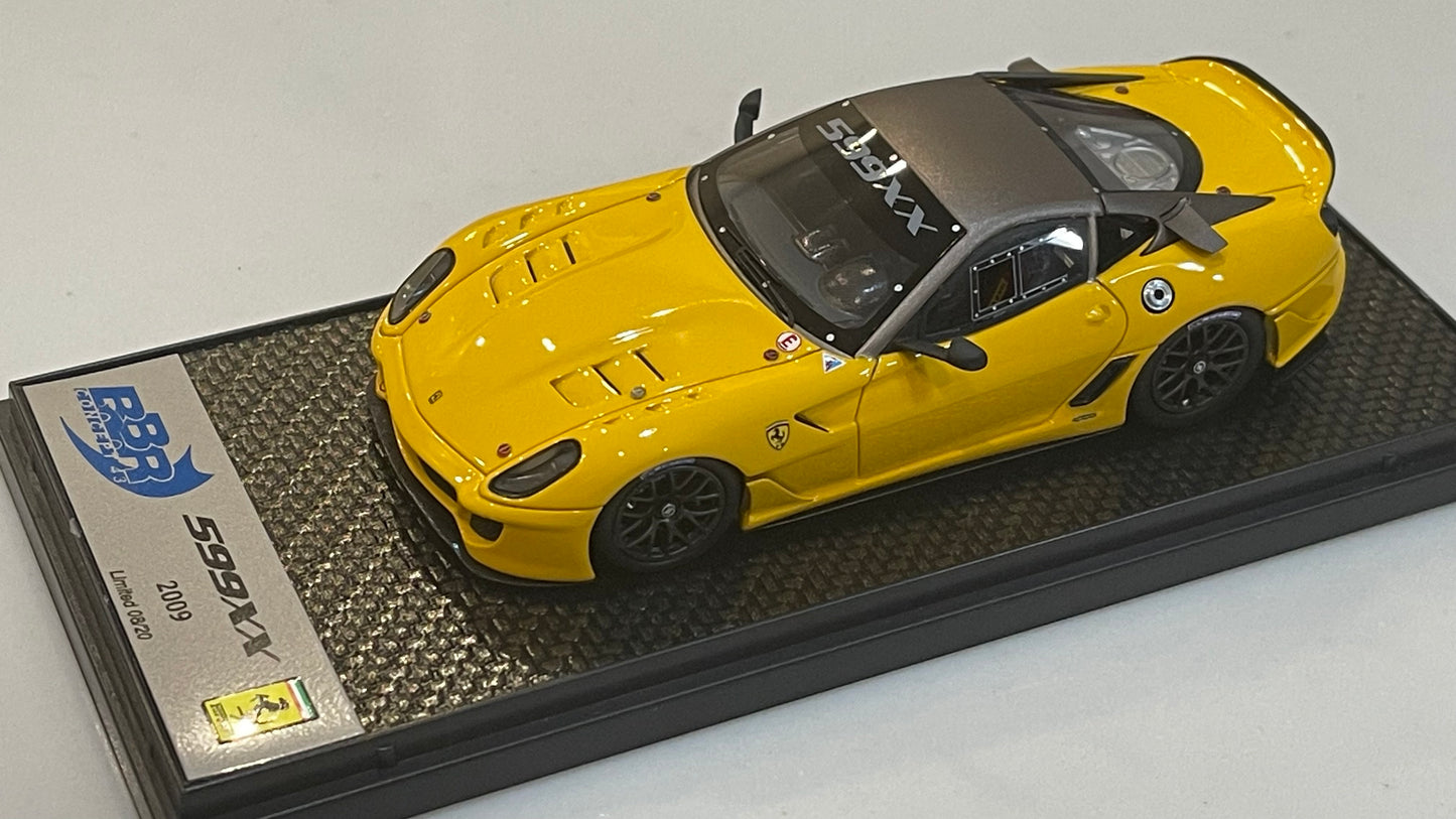 BBR 1/43 Ferrari 599XX 2010 Yellow BBRC26A