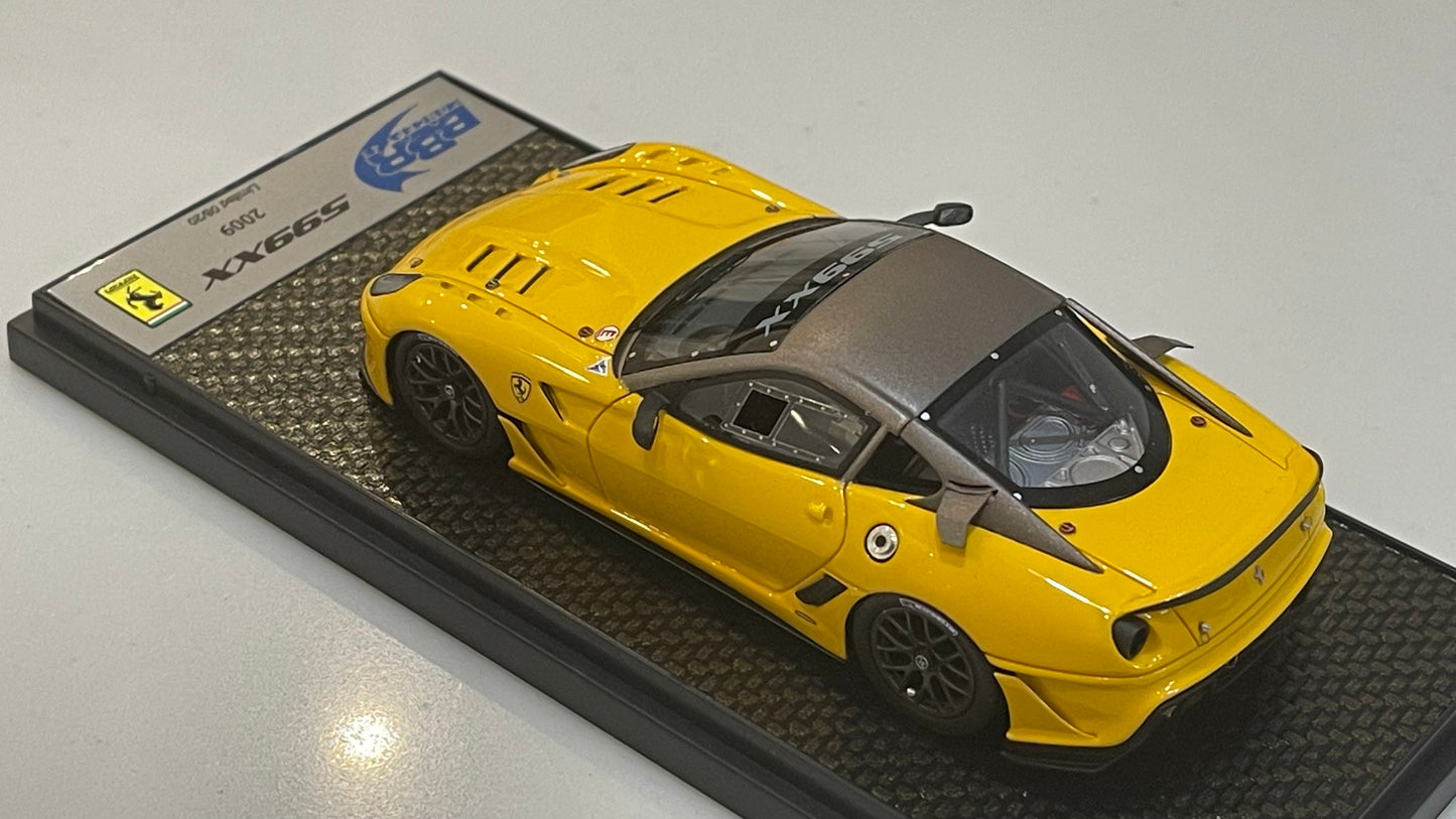 BBR 1/43 Ferrari 599XX 2010 Yellow BBRC26A