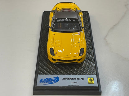 BBR 1/43 Ferrari 599XX 2010 Yellow BBRC26A