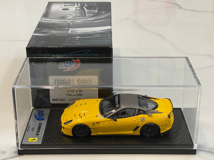 BBR 1/43 Ferrari 599XX 2010 Yellow BBRC26A