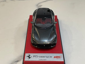 BBR 1/43 Ferrari Purosangue 2024 Grigio Silverstone Met. BBRC272APRE