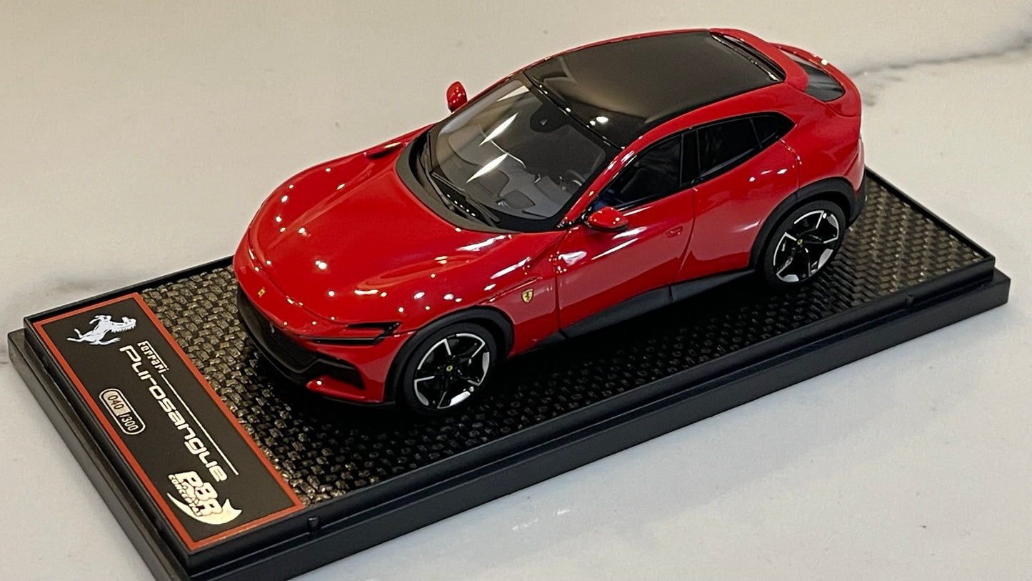 Ferrari Purosangue Rosso Corsa (LookSmart) 1/43e Ferrari Purosangue Rosso Corsa (LookSmart) 1/43e