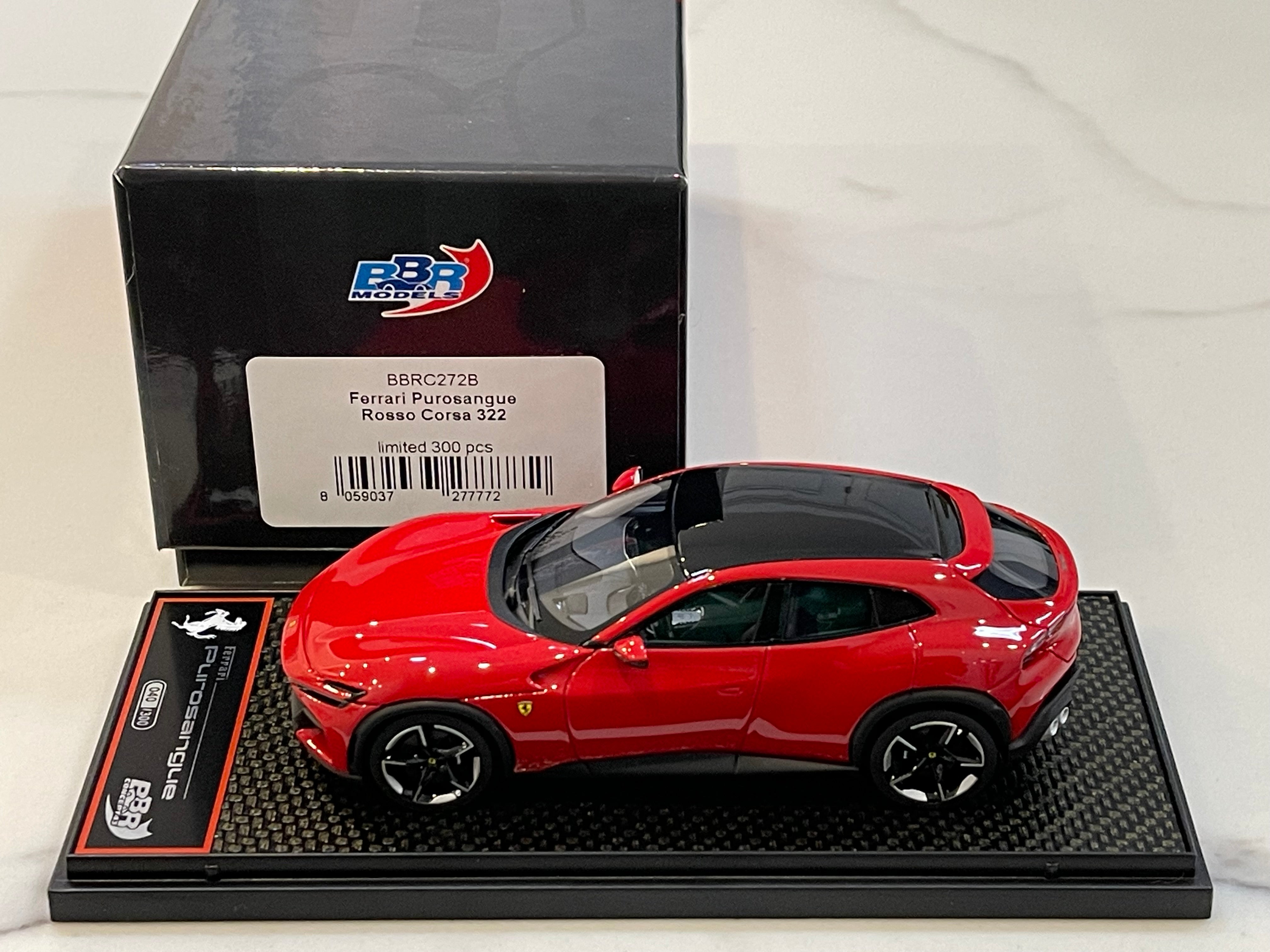 BBR 1/43 Ferrari Purosangue 2024 Rosso Corsa BBRC272B