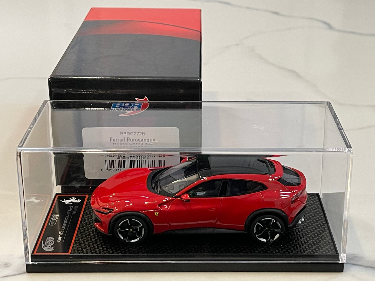 Ferrari Purosangue Rosso Corsa (LookSmart) 1:43 Ferrari Purosangue Rosso Corsa (LookSmart) 1:43