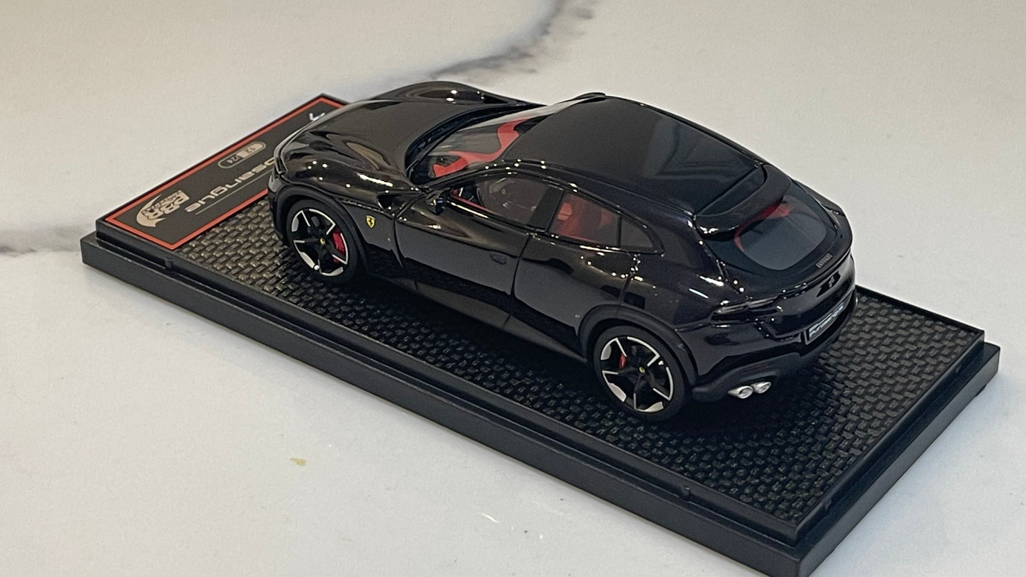 BBR 1/43 Ferrari Purosangue 2024 Nero Purosangue Met. BBRC272C1