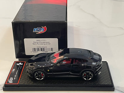 BBR 1/43 Ferrari Purosangue 2024 Nero Purosangue Met. BBRC272C1