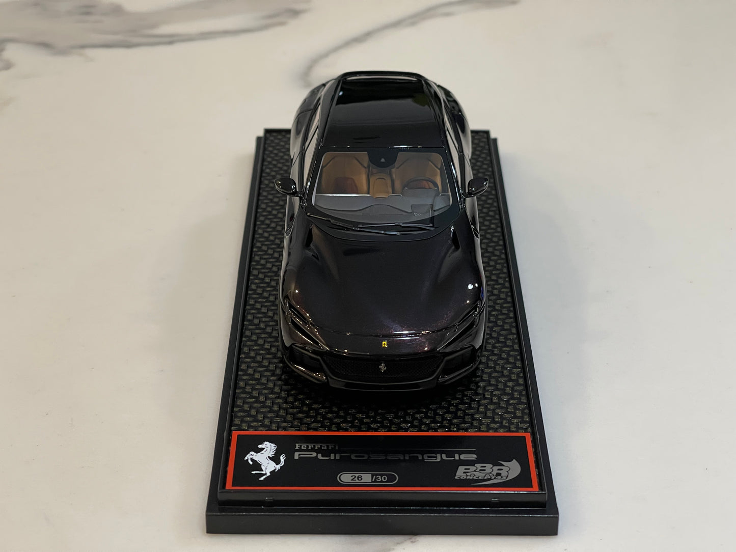 BBR 1/43 Ferrari Purosangue 2024 Nero Purosangue Met. BBRC272C