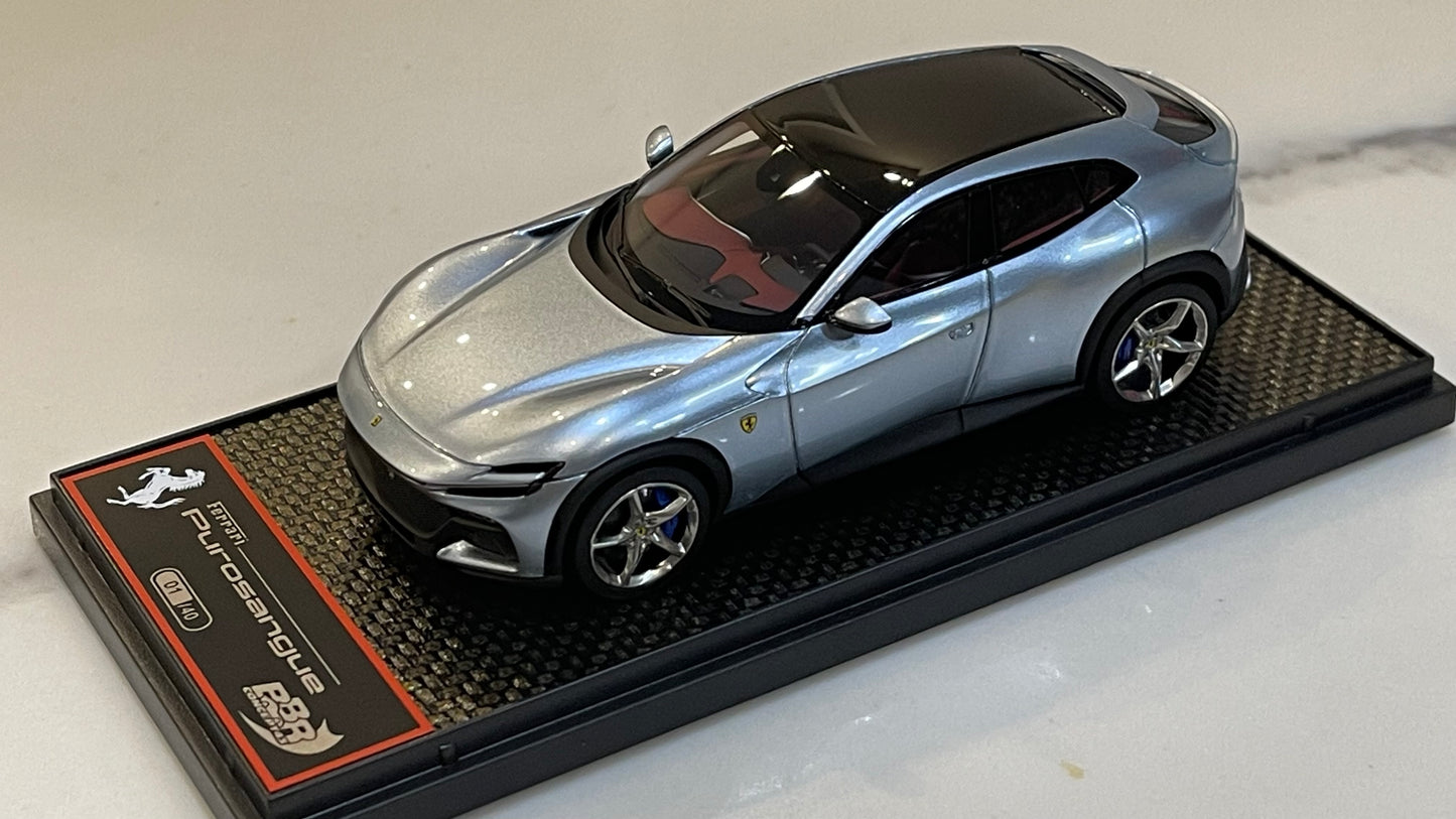 BBR 1/43 Ferrari Purosangue 2024 Grigio Alloy BBRC272F (01/40)