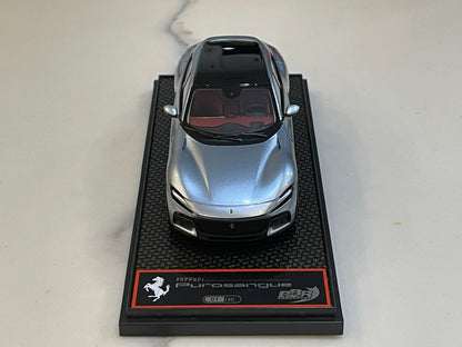 BBR 1/43 Ferrari Purosangue 2024 Grigio Alloy BBRC272F (01/40)