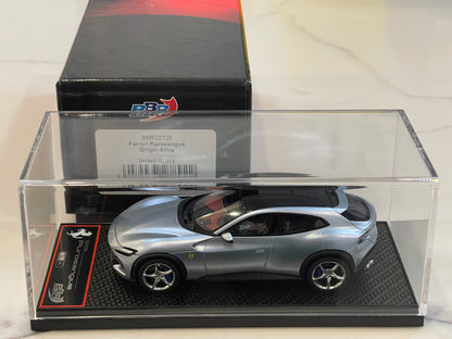 BBR 1/43 Ferrari Purosangue 2024 Grigio Alloy BBRC272F (01/40)