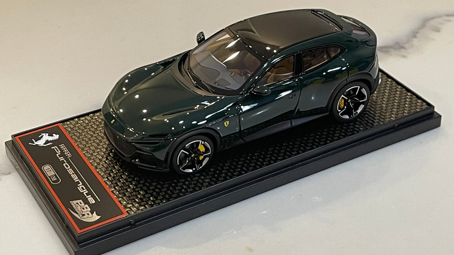 BBR 1/43 Ferrari Purosangue 2024 Verde British BBRC272H