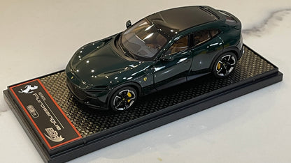 BBR 1/43 Ferrari Purosangue 2024 Verde British BBRC272H