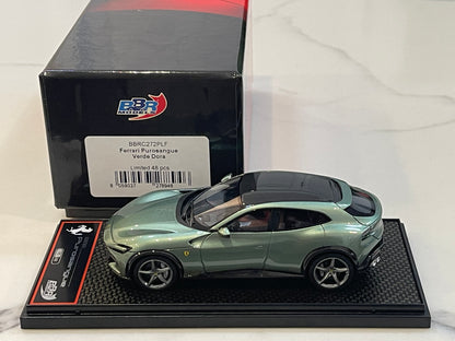BBR 1/43 Ferrari Purosangue 2024 Verde Dora BBRC272PLF