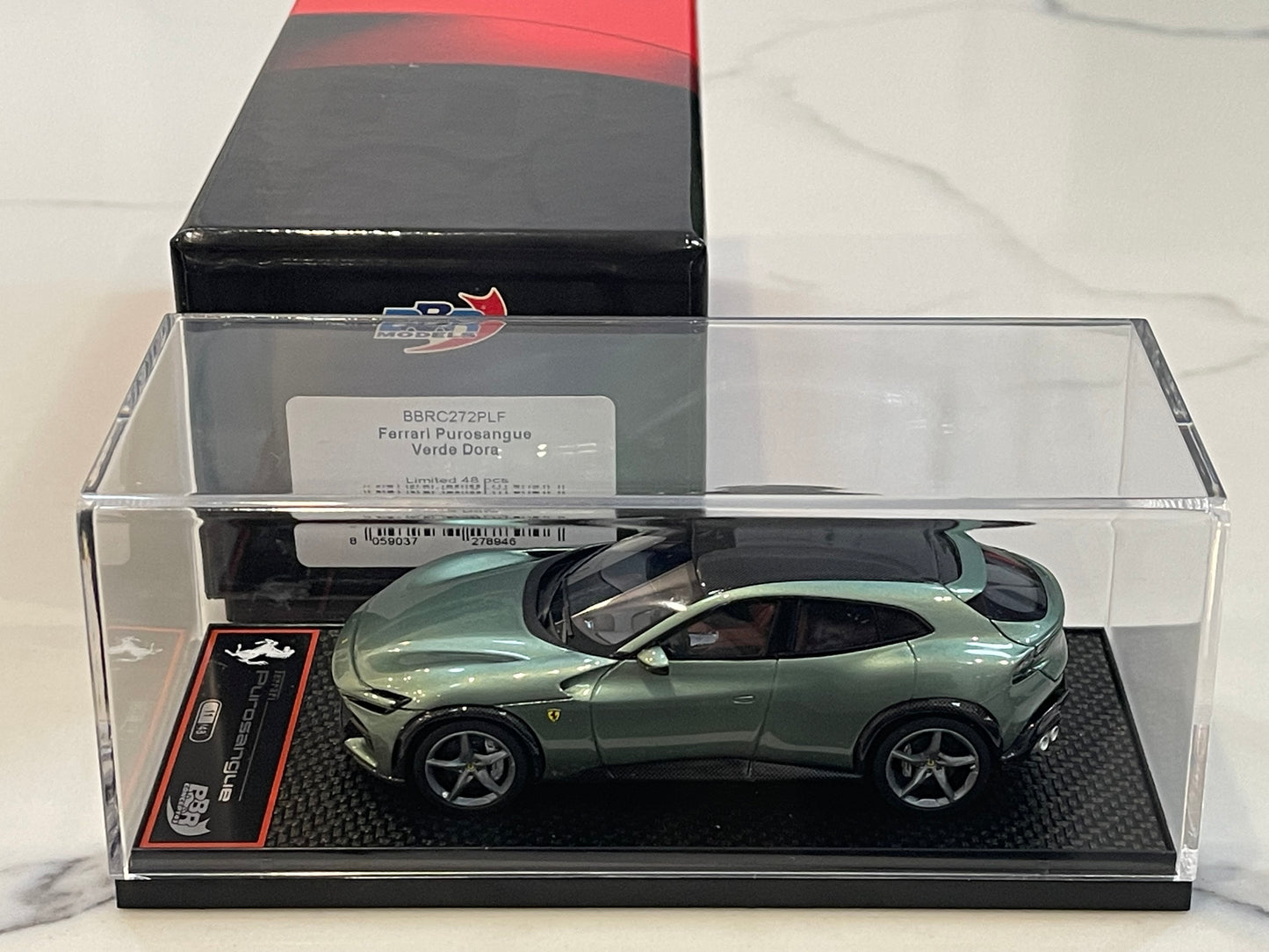 BBR 1/43 Ferrari Purosangue 2024 Verde Dora BBRC272PLF