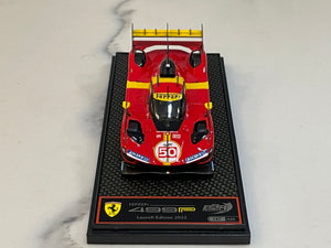 BBR 1/43 Ferrari P499 Hypercar Launch Edition 2022 Red No. 50 BBRC280