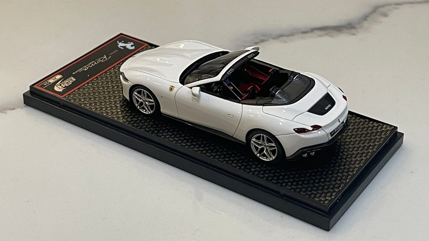 BBR 1/43 Ferrari Roma Spider 2023 Bianco Cervino BBRC282C