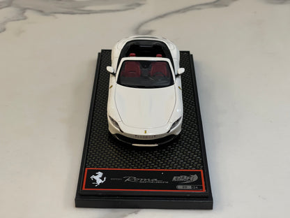 BBR 1/43 Ferrari Roma Spider 2023 Bianco Cervino BBRC282C