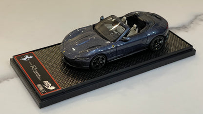 BBR 1/43 Ferrari Roma Spider 2023 Blu Roma BBRC282E