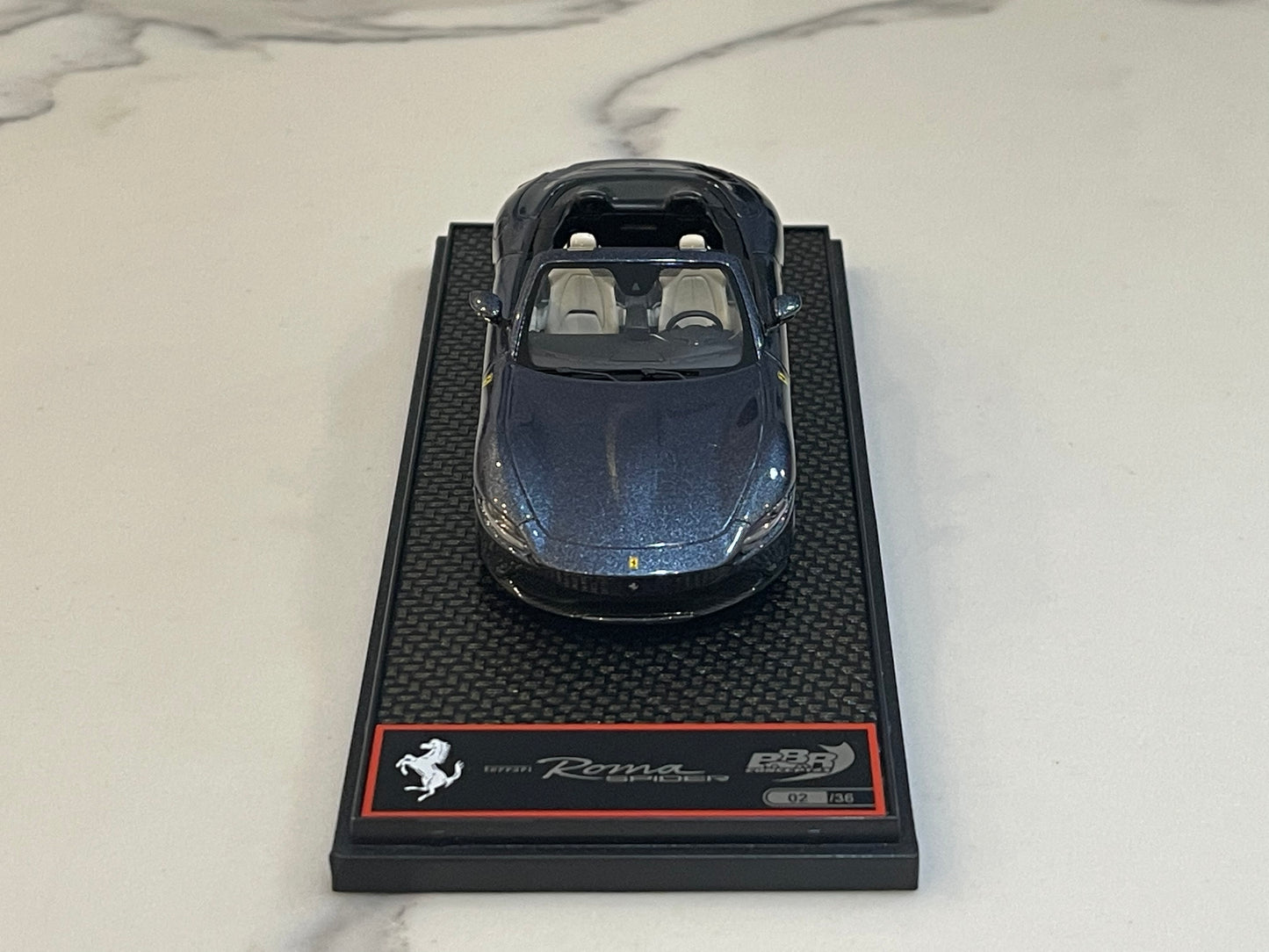 BBR 1/43 Ferrari Roma Spider 2023 Blu Roma BBRC282E