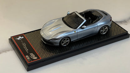 BBR 1/43 Ferrari Roma Spider 2023 Grigio Alloy BBRC282L