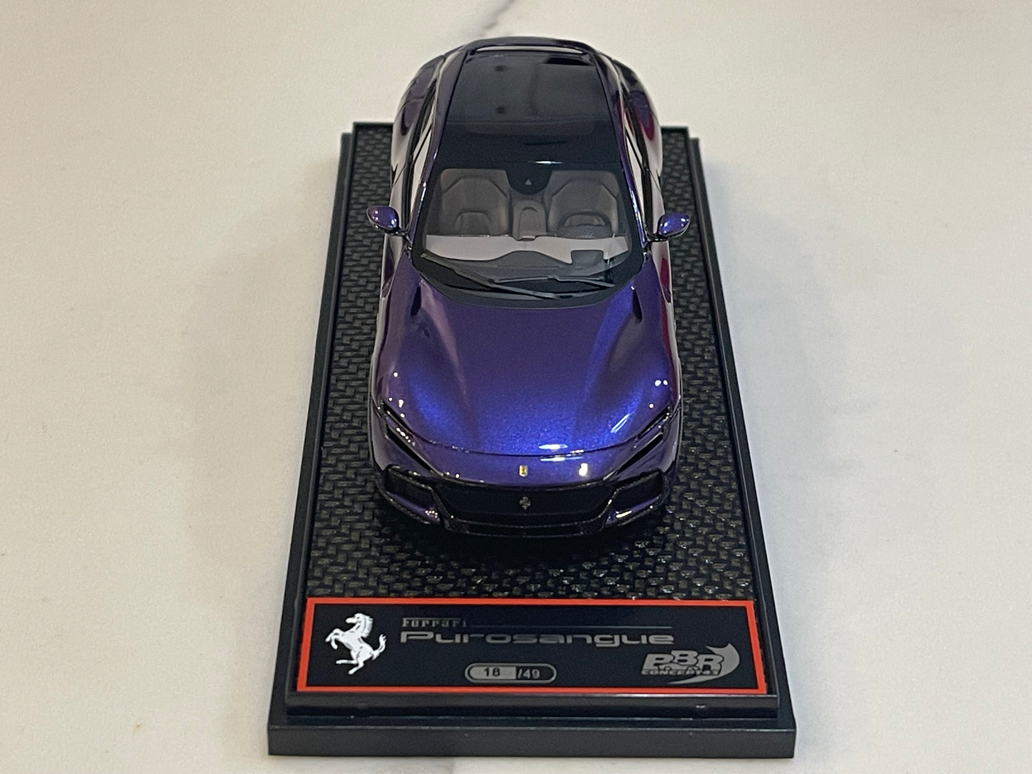 BBR 1/43 Ferrari Purosangue 2024 Viola Al Humaid BBRC283C