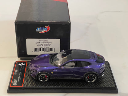 BBR 1/43 Ferrari Purosangue 2024 Viola Al Humaid BBRC283C