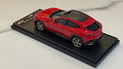 BBR 1/43 Ferrari Purosangue 2024 Panoramic Roof Rosso Corsa BBRC283N1