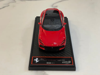 BBR 1/43 Ferrari Purosangue 2024 Panoramic Roof Rosso Corsa BBRC283N1