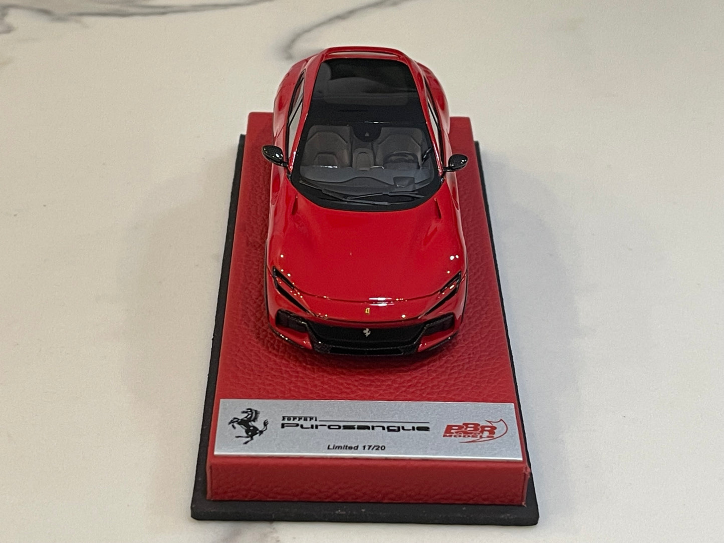 BBR 1/43 Ferrari Purosangue 2024 Panoramic Roof Rosso Corsa BBRC283NPRE