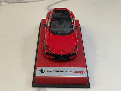 BBR 1/43 Ferrari Purosangue 2024 Panoramic Roof Rosso Corsa BBRC283NPRE