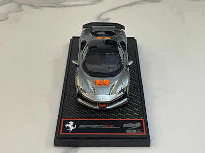 BBR 1/43 Ferrari SF90XX Stradale 2024 Grigio Competizione BBRC285E
