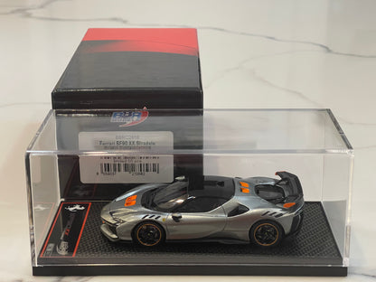 BBR 1/43 Ferrari SF90XX Stradale 2024 Grigio Competizione BBRC285E