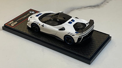 BBR 1/43 Ferrari SF90XX Stradale 2024 Bianco Cervino BBRC285L1
