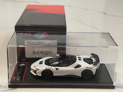 BBR 1/43 Ferrari SF90XX Stradale 2024 Bianco Cervino BBRC285L1