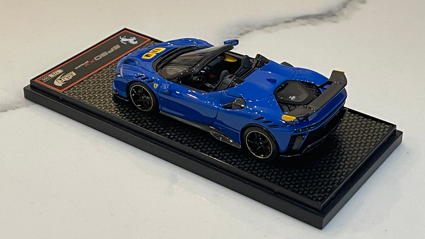 BBR 1/43 Ferrari SF90XX Spider 2024 Azzurro Dino BBRC286A