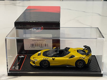 BBR 1/43 Ferrari SF90XX Spider 2024 Giallo Montecarlo BBRC286F1