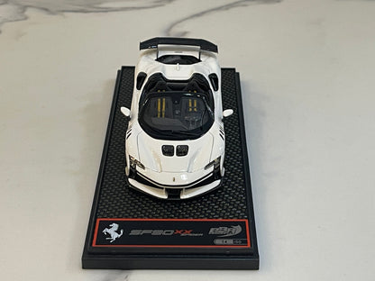 BBR 1/43 Ferrari SF90XX Spider 2024 Bianco Cervino BBRC286L