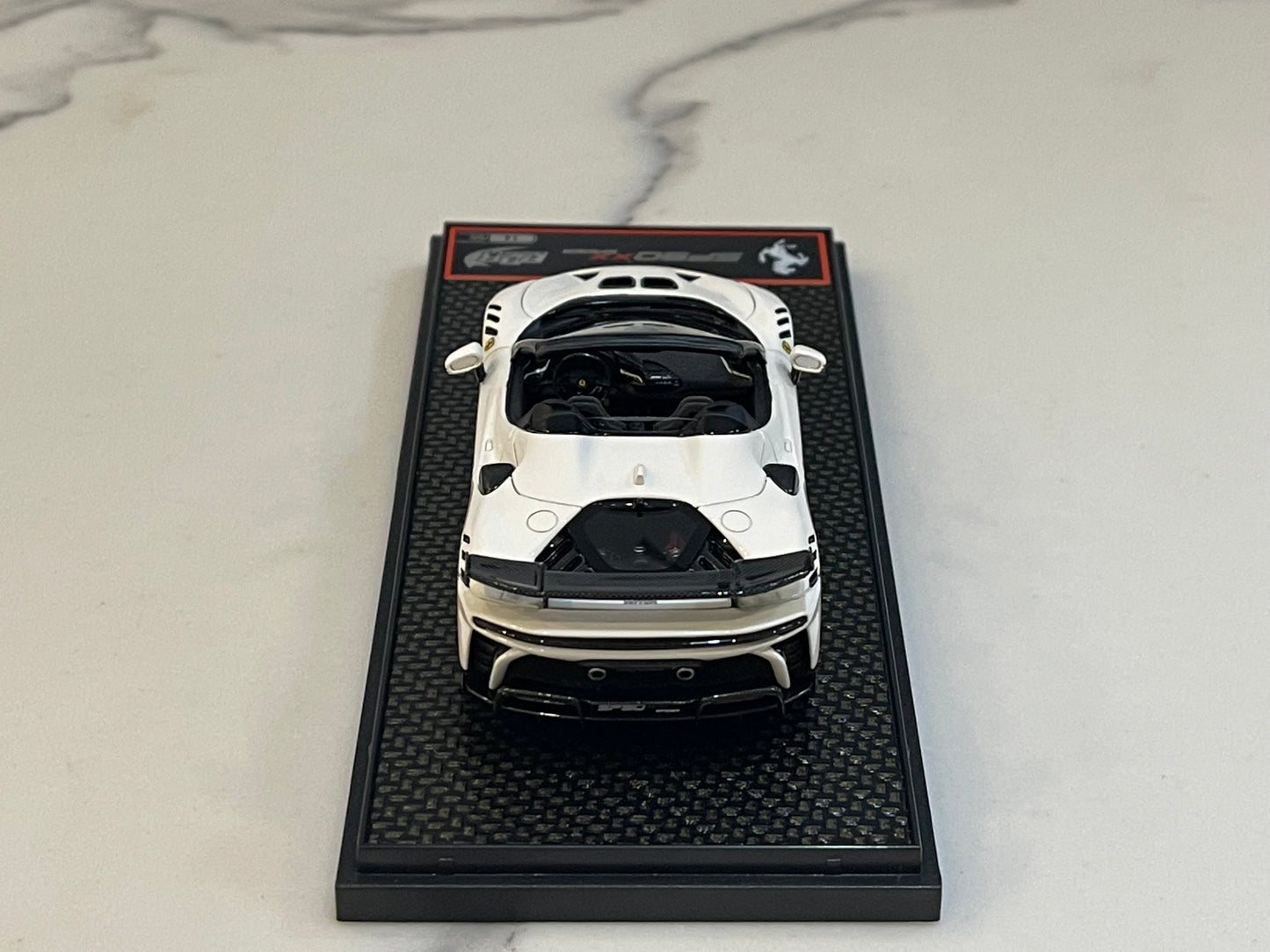 BBR 1/43 Ferrari SF90XX Spider 2024 Bianco Cervino BBRC286L