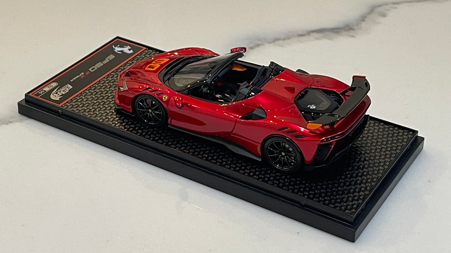 BBR 1/43 Ferrari SF90XX Spider 2024 Rosso Fuoco BBRC286M